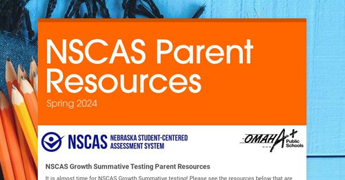 NSCAS Parent Resources