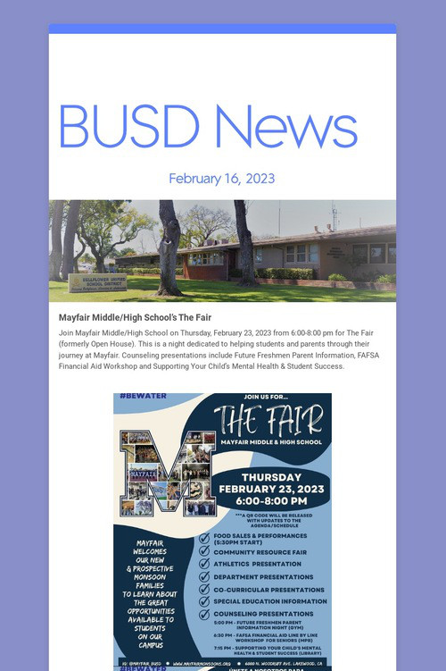 BUSD News