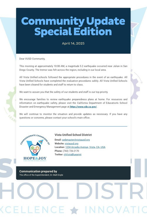 Community Update Special Edition