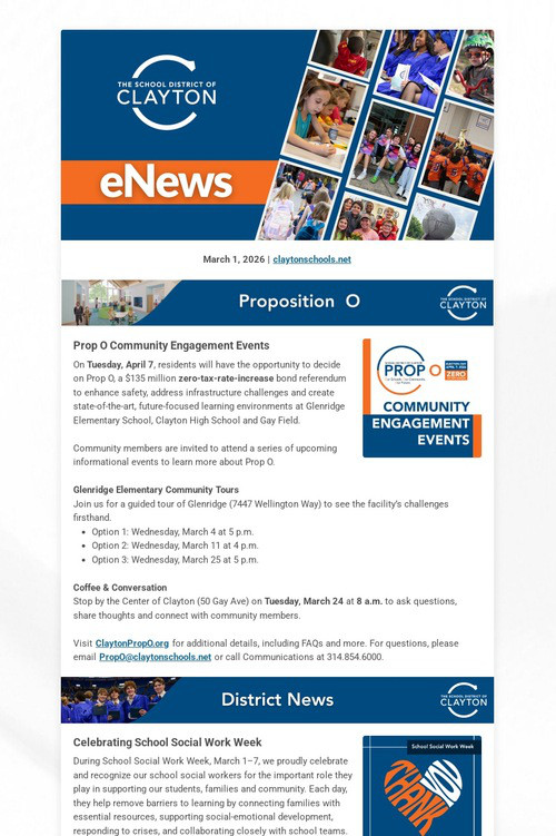 eNews March 1, 2026