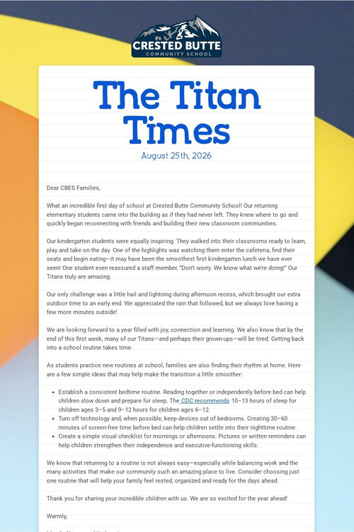 The Titan Times