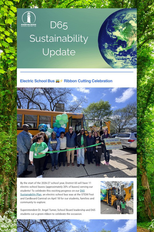 D65 Sustainability Update: Apr 26