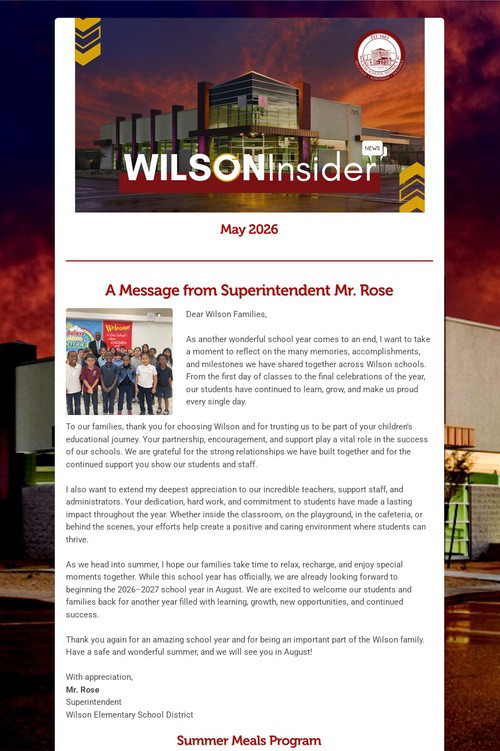 Wilson Insider
