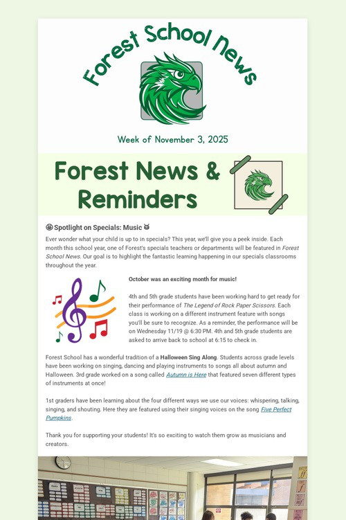 Forest School News (11.2.25)
