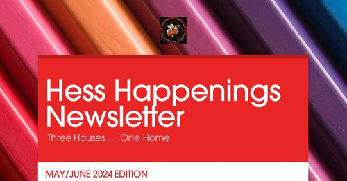 Hess Happenings Newsletter
