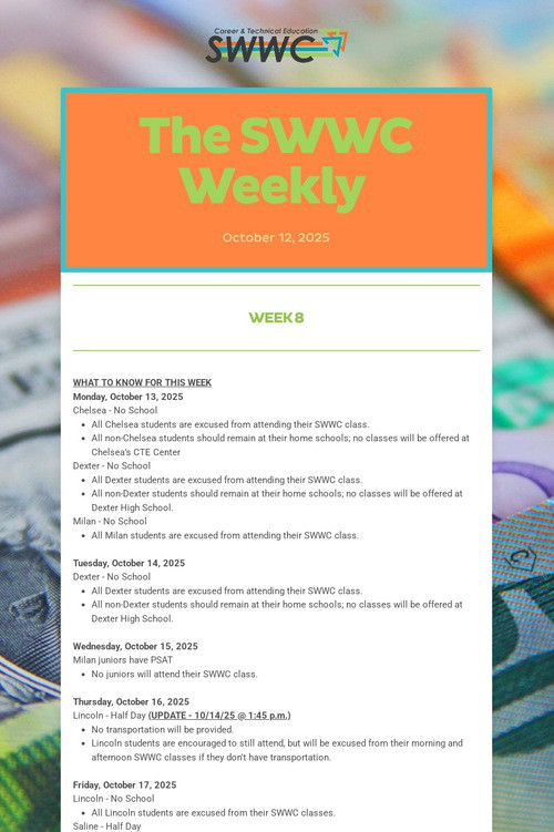 The SWWC Weekly