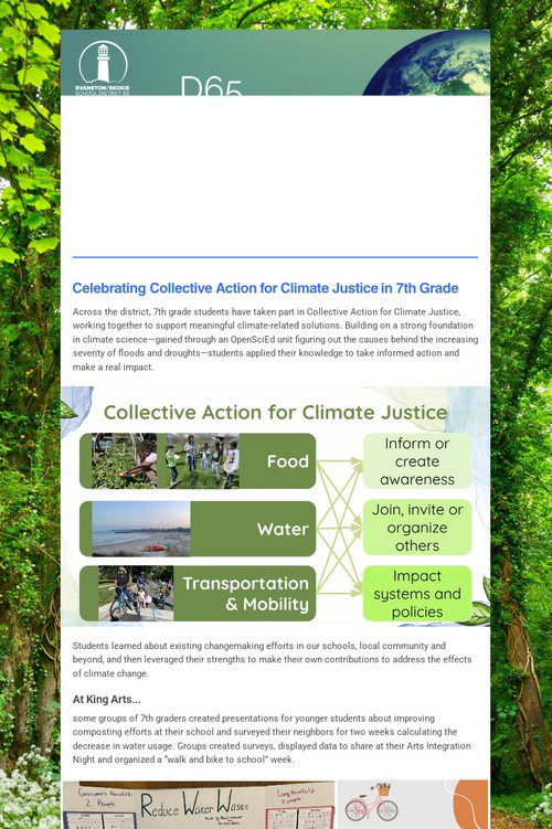 D65 Sustainability Update: May 25
