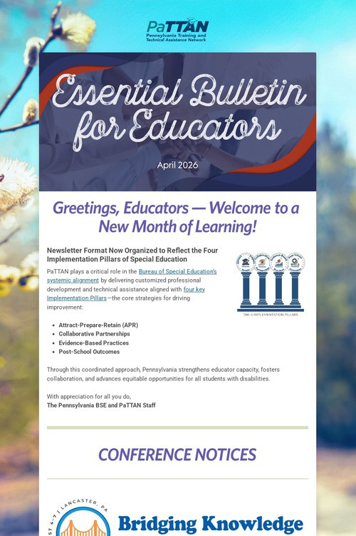 Essential Bulletin for Educators
