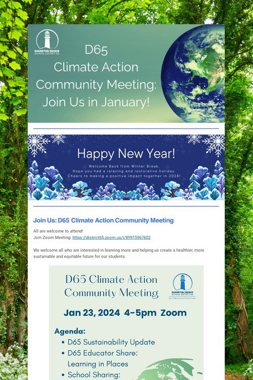 Climate Action Community Meeting