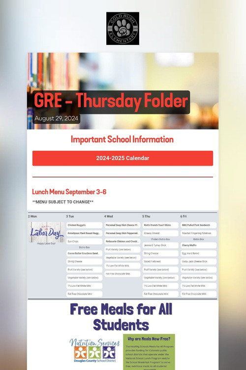 GRE - Thursday Folder