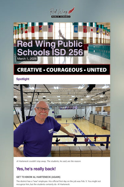 Red Wing Public Schools ISD 256