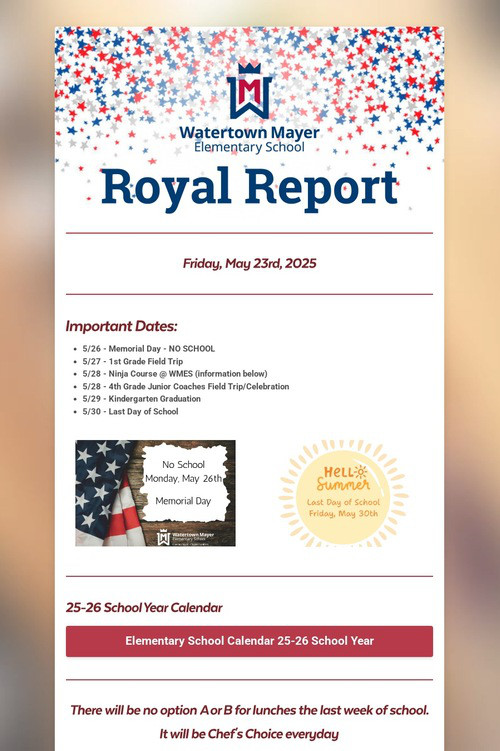 Royal Report