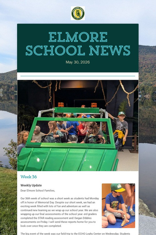 ELMORE School News