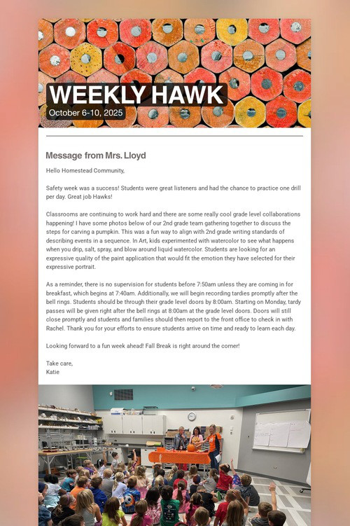 WEEKLY HAWK