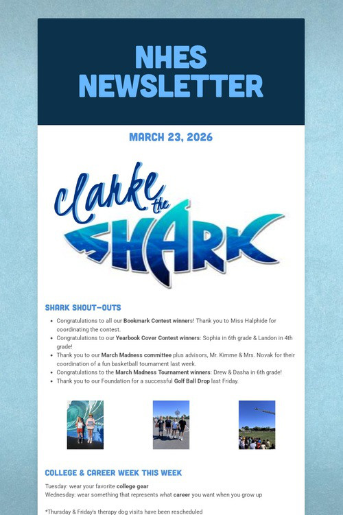 NHES Newsletter