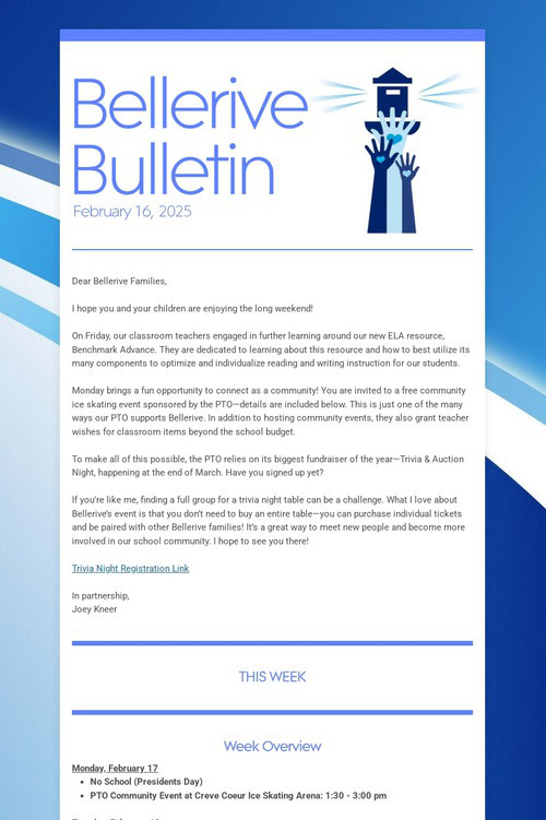 Bellerive Bulletin