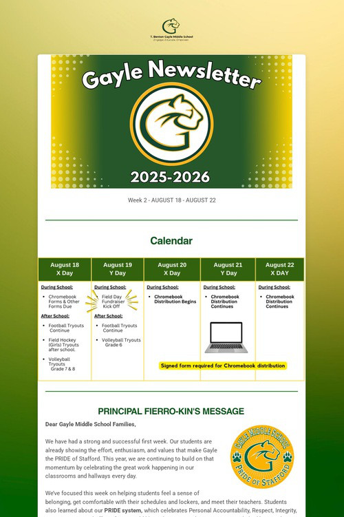 Gayle Newsletter