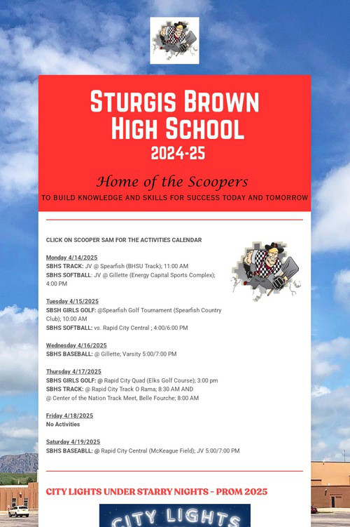 STURGIS BROWN HIGH SCHOOL