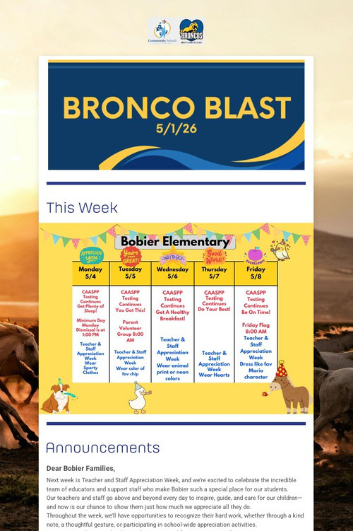 Bobier Bronco Blast