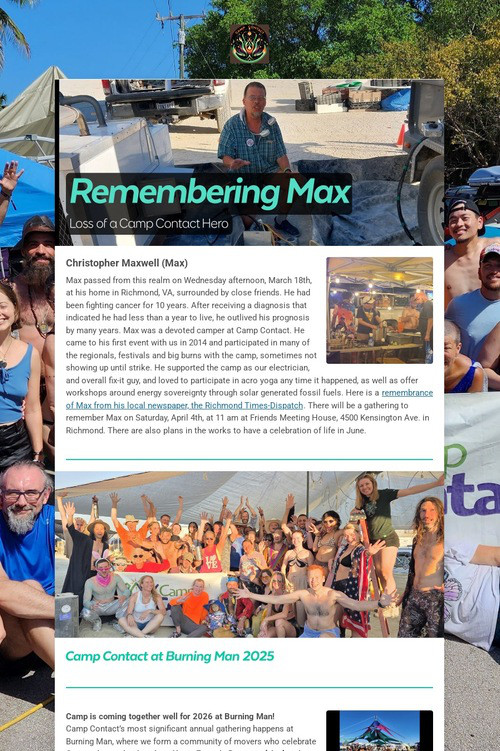 Remembering Max