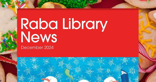 Raba Library News