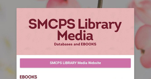 SMCPS Library Media