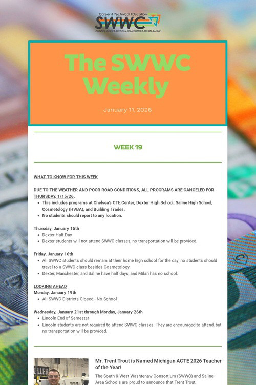 The SWWC Weekly