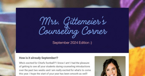 Mrs. Gittemeier's Counseling Corner