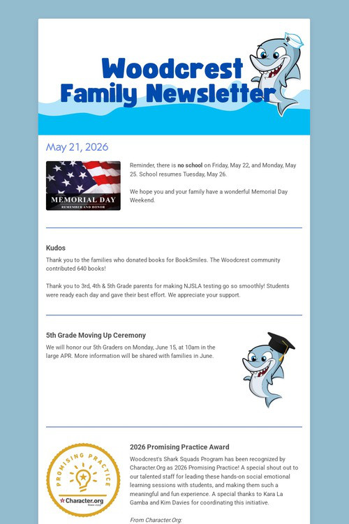 Family Newsletter