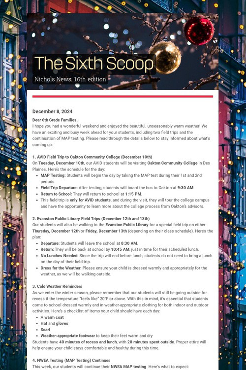 The Sixth Scoop