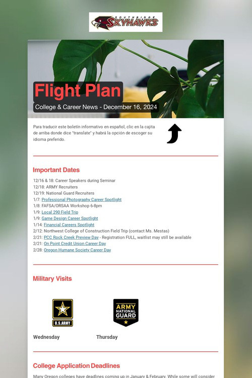 Flight Plan