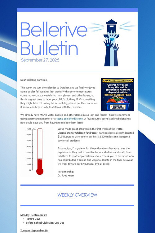 Bellerive Bulletin