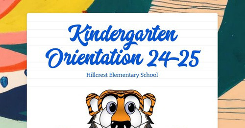 Kindergarten Orientation 24-25