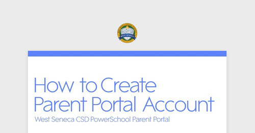 How to Create Parent Portal Account