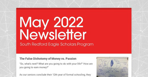 May 2022 Newsletter