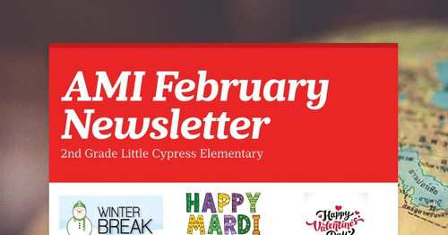 AMI February Newsletter