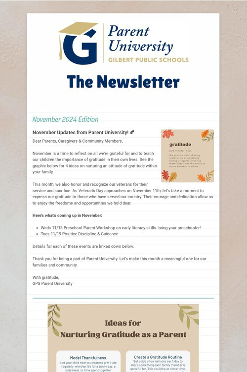 Newsletter