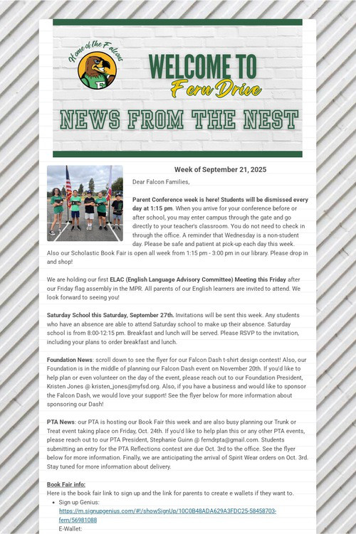 News From The Nest