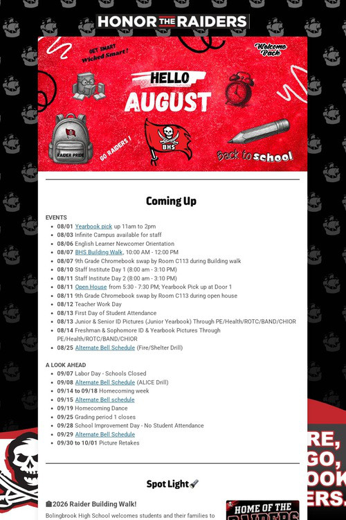 The Raider News!