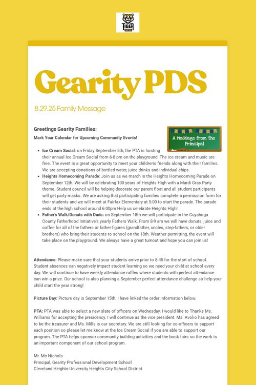 Gearity PDS