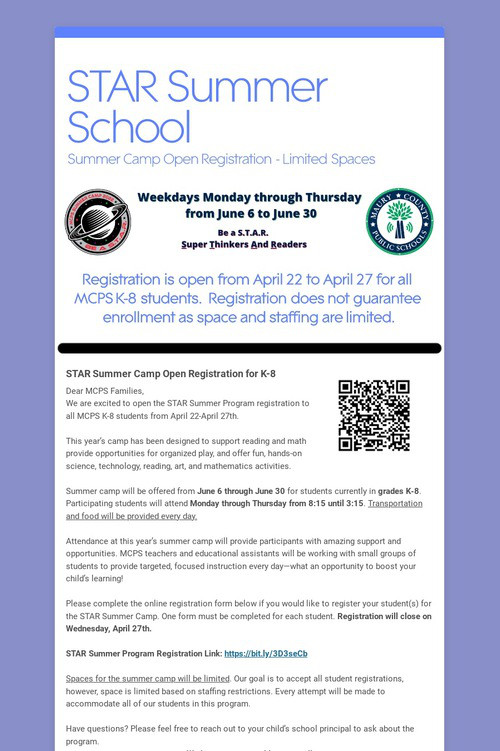 STAR Summer School
