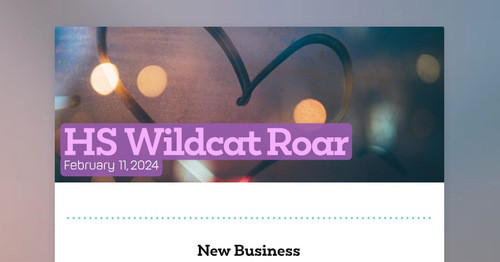 HS Wildcat Roar