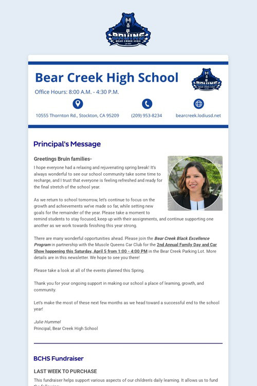 03/30/2025 BCHS Weekly Newsletter