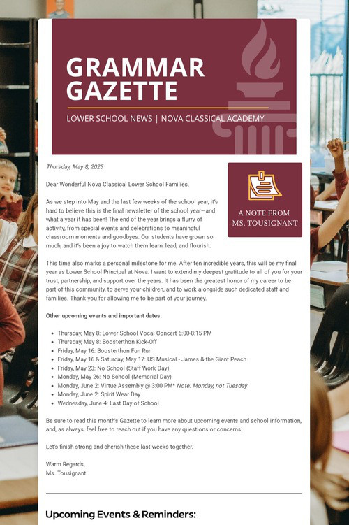 GRAMMAR GAZETTE