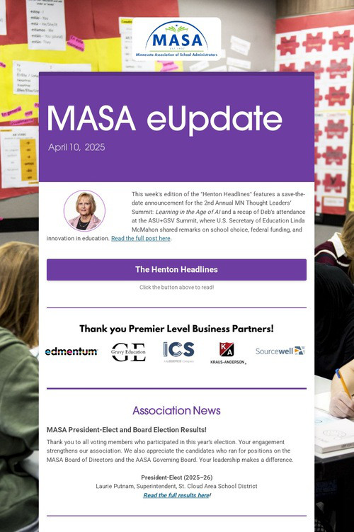 MASA eUpdate
