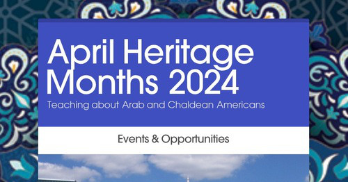 April Heritage Months 2024