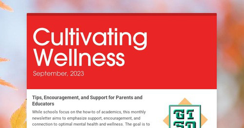 Cultivating Wellness