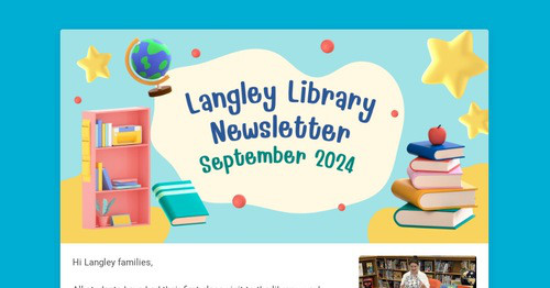 Langley Library Newsletter