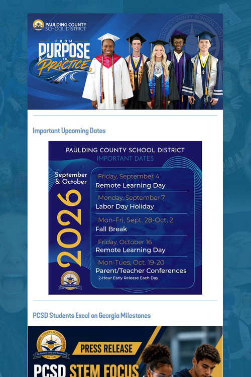 PCSD School News