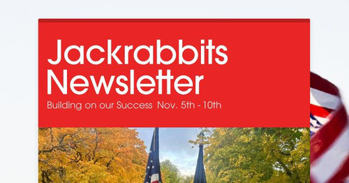 Jackrabbits Newsletter